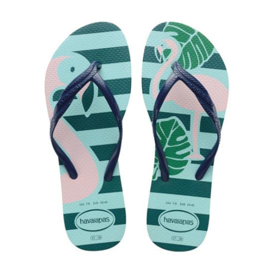 Imagem de Sandália havaianas feminina fantasia style azul céu 33/34