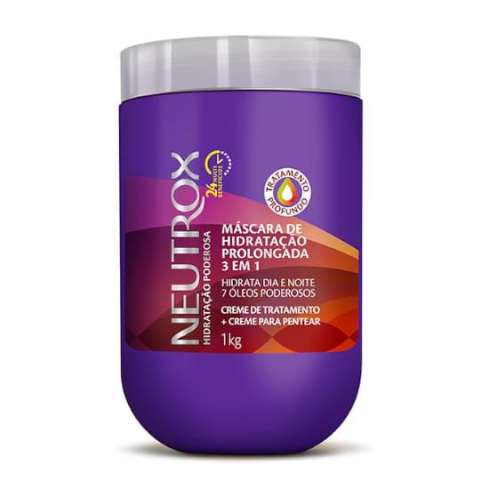 Imagem de Neutrox creme de tratamento hidratação poderosa 24 multibenefícios 1kg