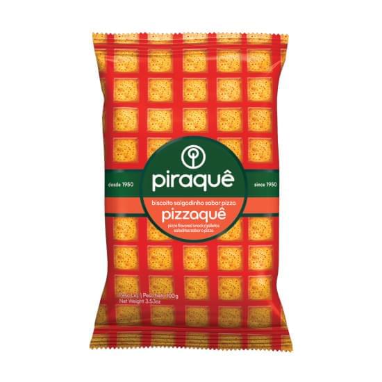 Imagem de Biscoito salgadinho pizzaque piraque 100g