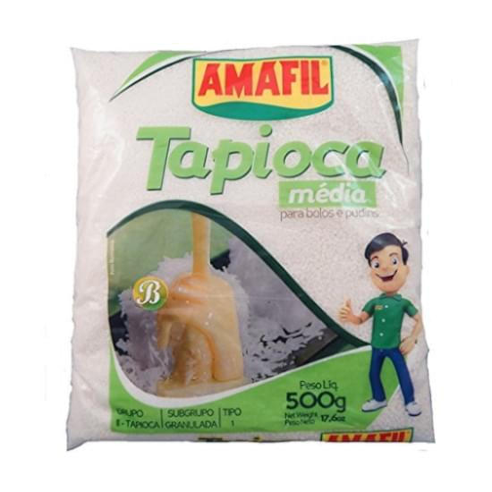 Imagem de Tapioca média amafil 500g