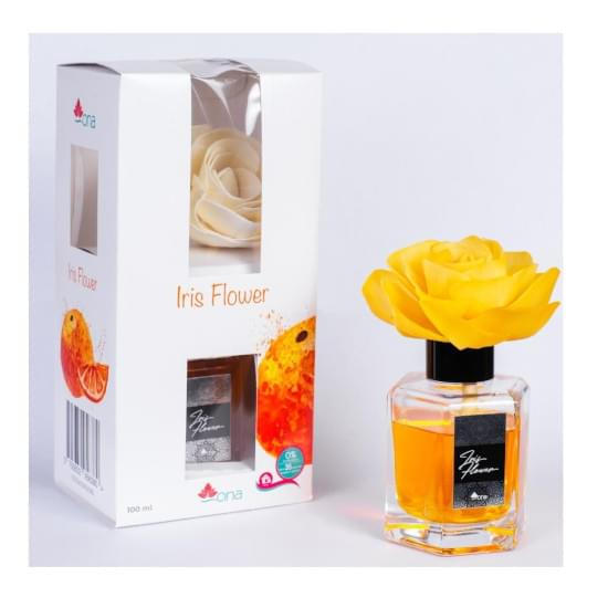 Imagem de Aromatizante ona flor iris flower orange amarelo 100ml