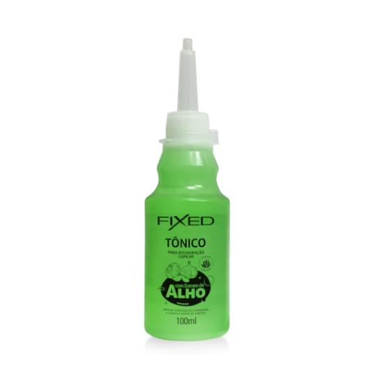 Imagem de Tônico fortalecimento do cabelo com extrato de alho fixed 100ml