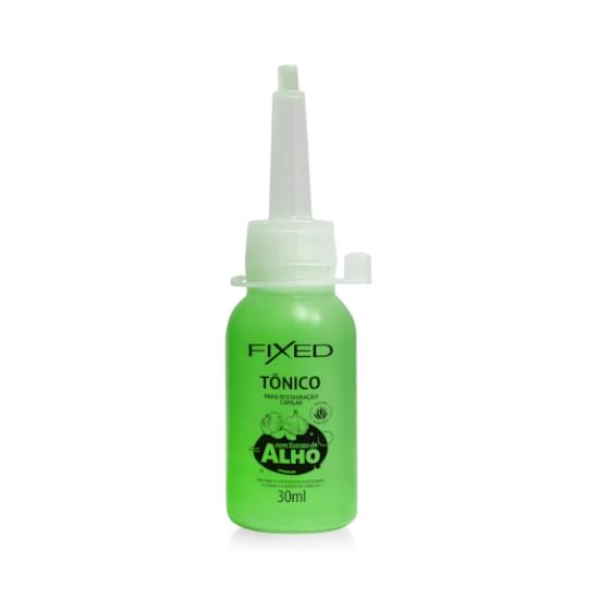 Imagem de Tônico fortalecimento do cabelo com extrato de alho fixed 30ml