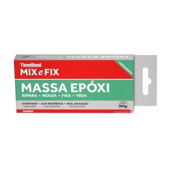 Imagem de Three bond mix e fix massa epóxi 100g