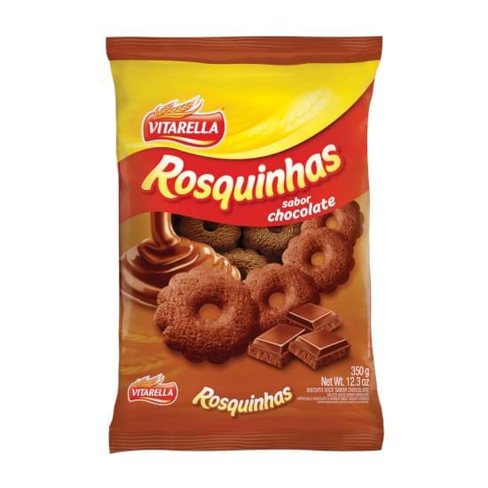 Imagem de Biscoito rosquinha vitarella sabor chocolate 350g