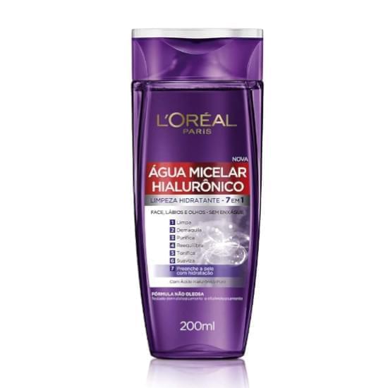 Imagem de Água micelar hialurônico 7 em 1 l’oréal 200ml