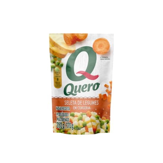 Imagem de Seleta de legumes quero sachê 170g