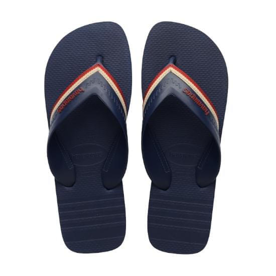 Imagem de Sandálias havaianas masculina hybrid free azul indigo 39/40