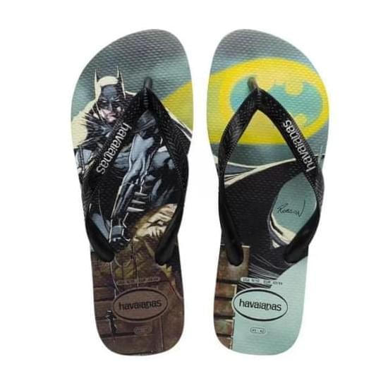 Imagem de Sandália havaianas masculino top herois dc preto/preto 39/40