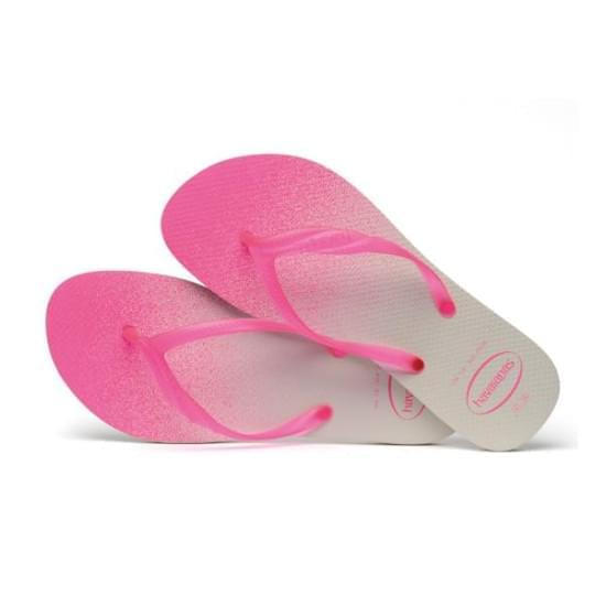 Imagem de Sandalias havaianas femininas fantasia up branco 39/40