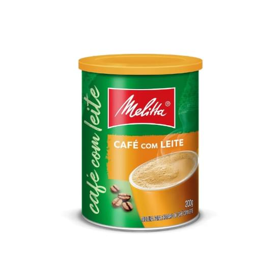 Imagem de Cafe melitta c/leite 200g