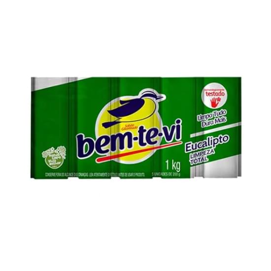 Imagem de Sab ba bem te vi glic 200g c/5un eucal