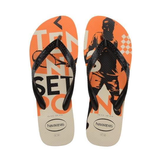 Imagem de Sandália havaianas masculino top atheletic bege palha 35/36