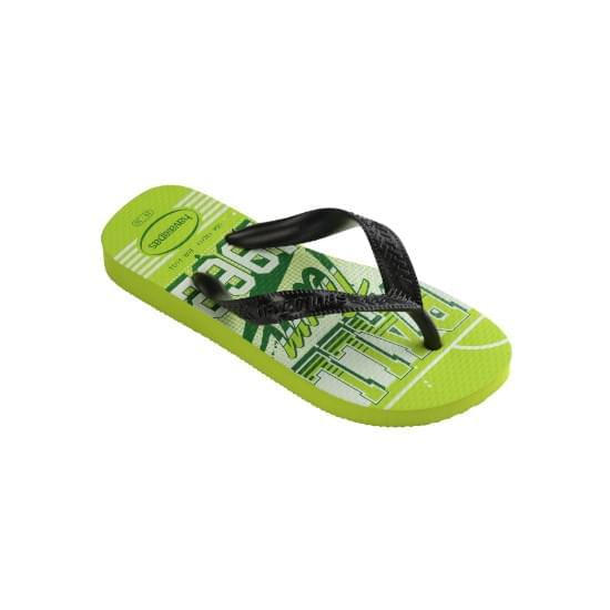 Imagem de Sandália havaianas infantil kids athletic verde limão 23/24