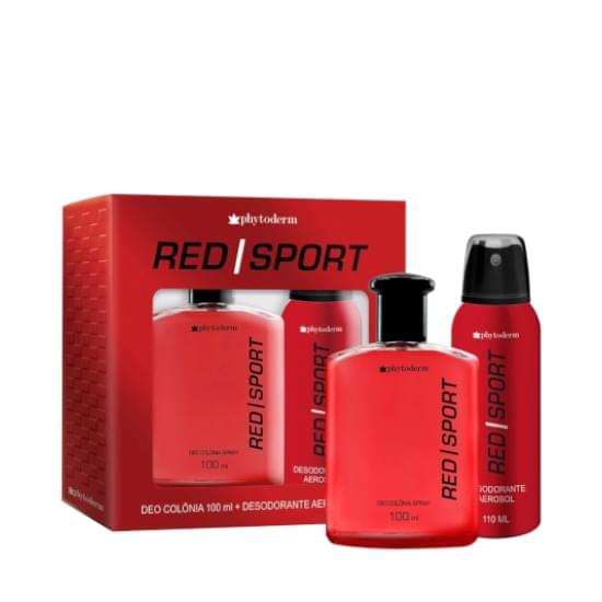 Imagem de Deo cl phytoderm masc kit cl+da red spor