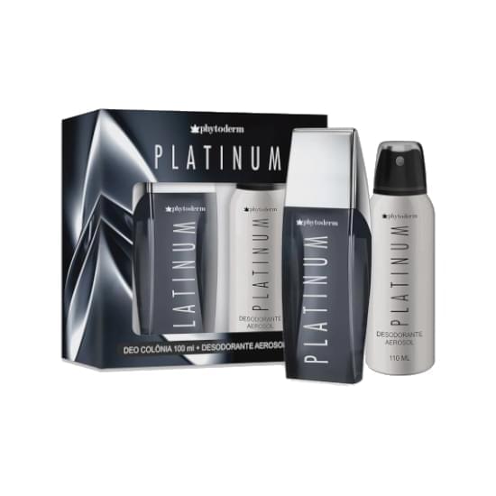 Imagem de Deo cl phytoderm masc kit cl+da platinum