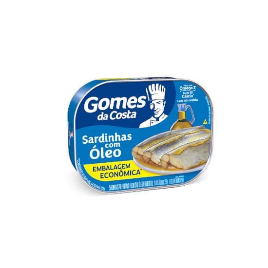 Imagem de Sardinha gomes da costa ao próprio suco com óleo comestível 250g