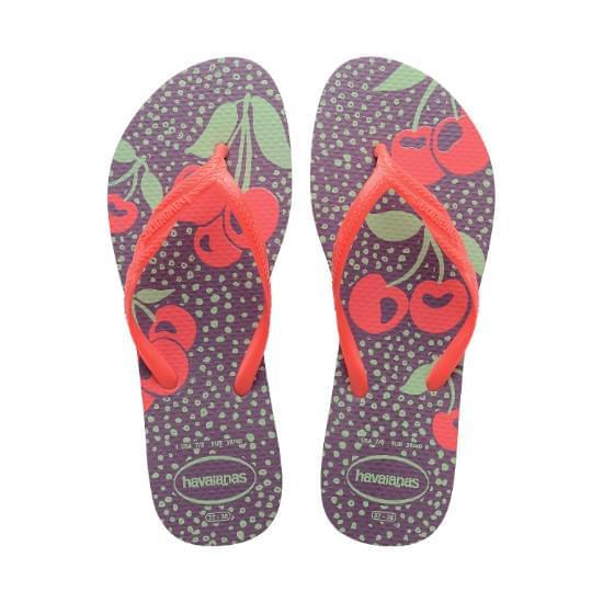 Imagem de Sandália havaianas feminina fantasia style roxo iris 33/34