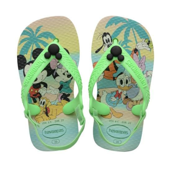 Imagem de Sandália havaianas baby disney classic lima 17/18