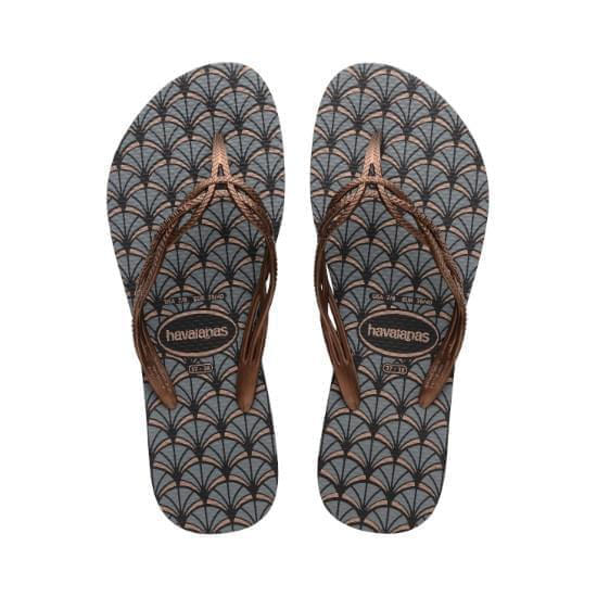 Imagem de Sandália havaianas feminina flash sweet royal preto 39/40