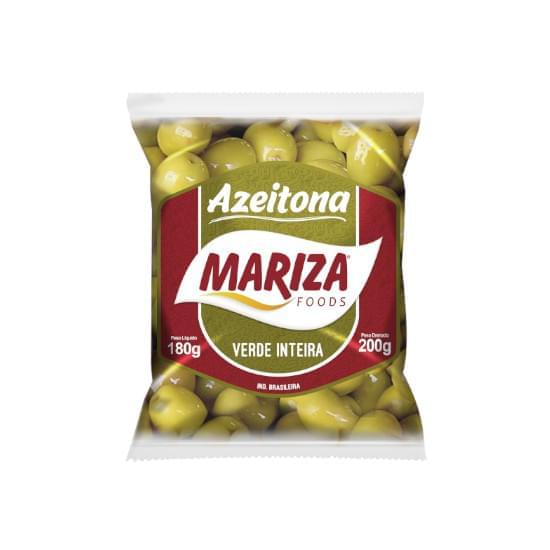 Imagem de Mariza azeitona verde inteira 200g