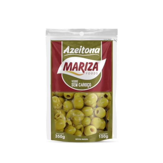 Imagem de Mariza azeitona verde sem caroço 150g