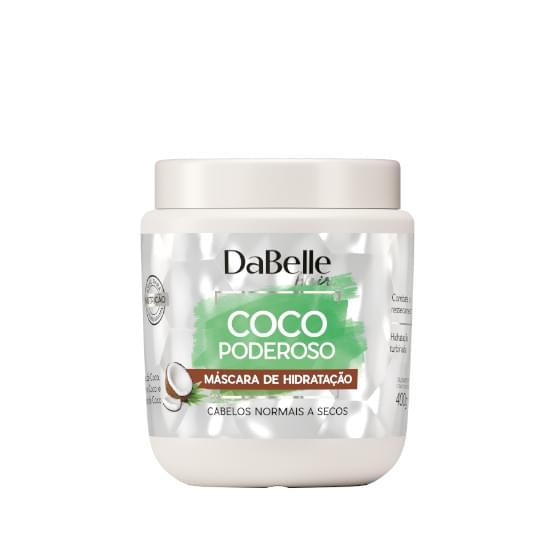 Imagem de Dabelle hair máscara de hidratação coco poderoso 400g