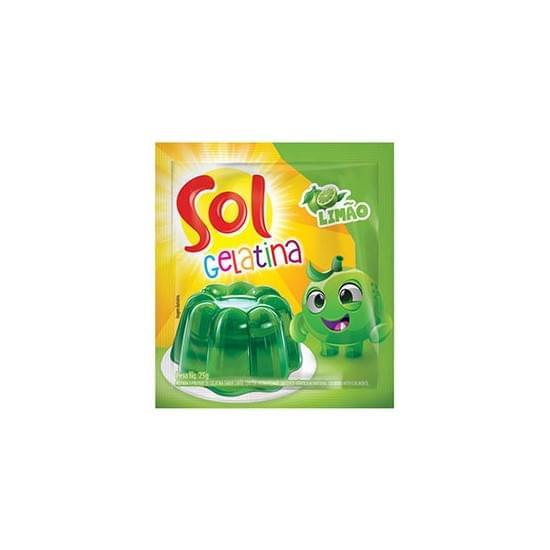 Imagem de Gelatina sol 15x25g limao