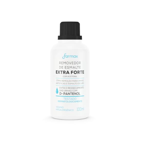 Imagem de Removedor de esmalte farmax acetona extra forte 100ml