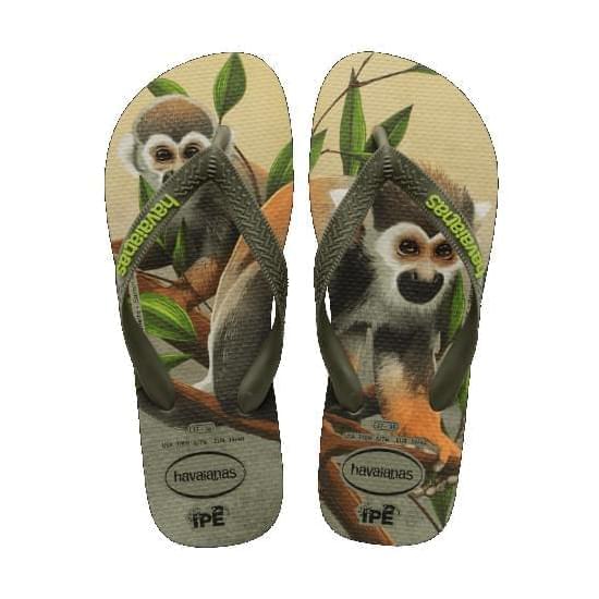 Imagem de Sandália havaianas masculino ipe areia/musgo 35/36