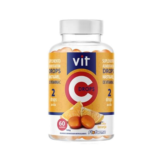 Imagem de Vit c drops mastigáveis de vitamina-c 160g | com 60 unidades