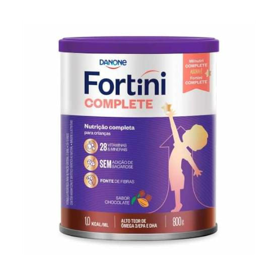 Imagem de Danone fortini complete chocolate lata 800g