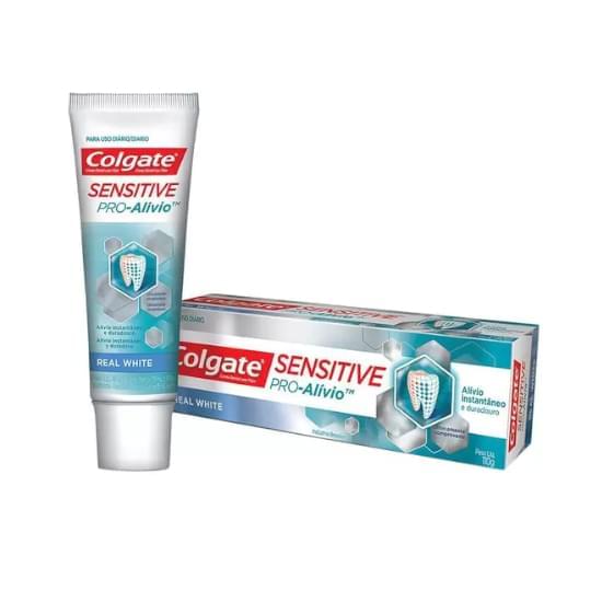 Imagem de Creme dental colgate sensitive pro-alívio real white 110g