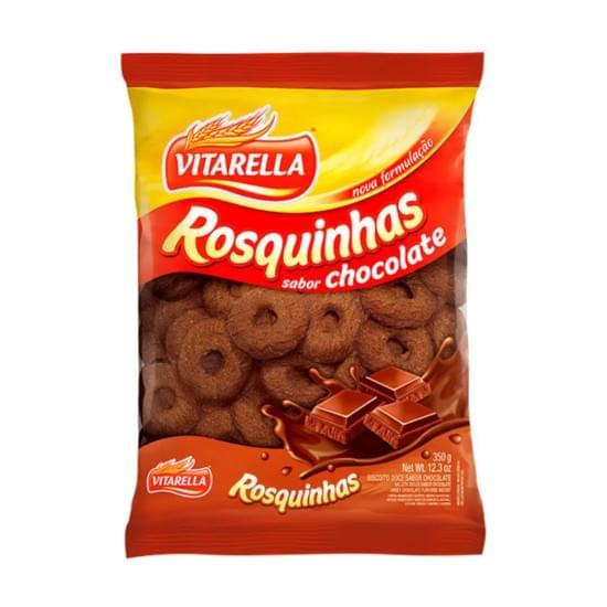 Imagem de Biscoito rosquinha vitarella sabor chocolate 350g