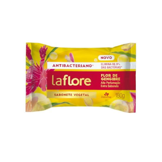 Imagem de Sabonete em barra vegetal antibacteriano la flore gengibre davene 180g