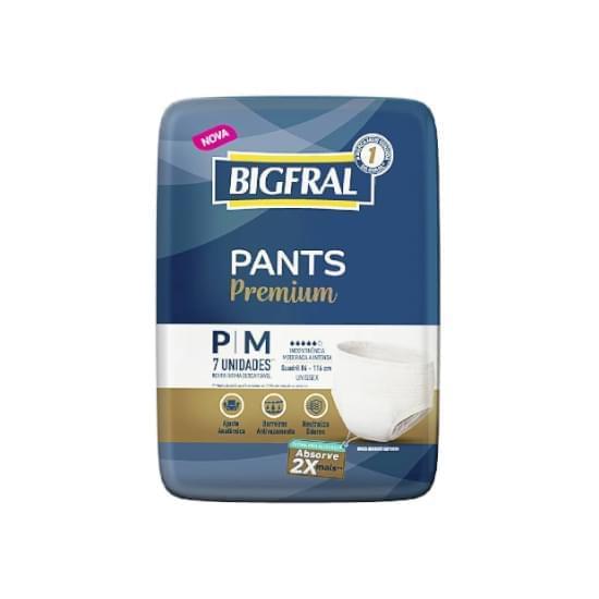 Imagem de Roupa íntima bigfral pants premium tamanho p/m | com 07 unidades