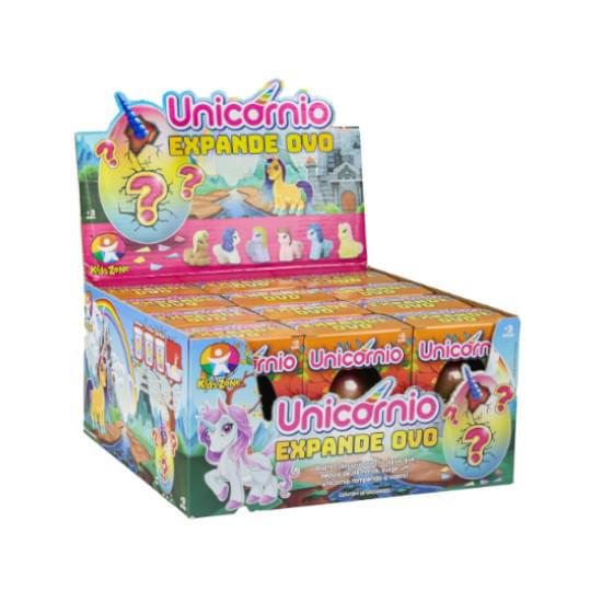 Imagem de Kids zone brinquedo ovo que expande na agua unicornio com 12 unidades