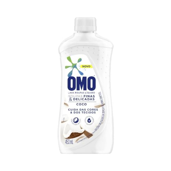 Imagem de Omo lav roup liq 450ml delicadas coco