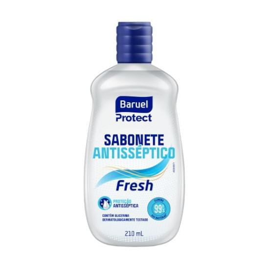 Imagem de Sabonete líquido antisséptico baruel protect fresh 210ml