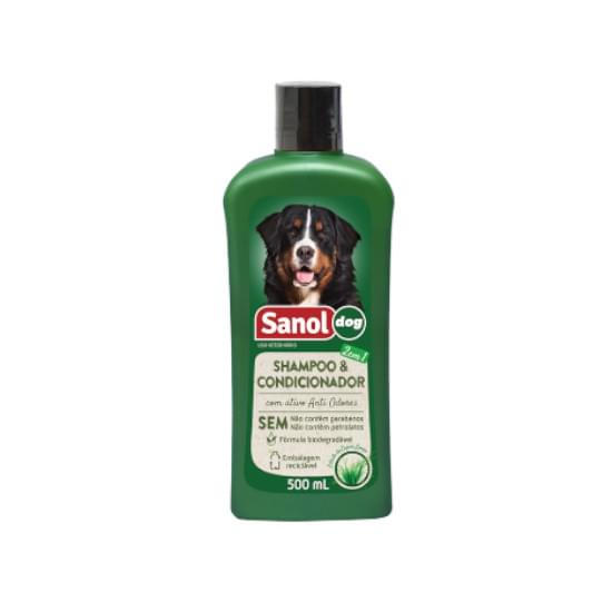 Imagem de Sanoldog sh 500ml 2 em 1