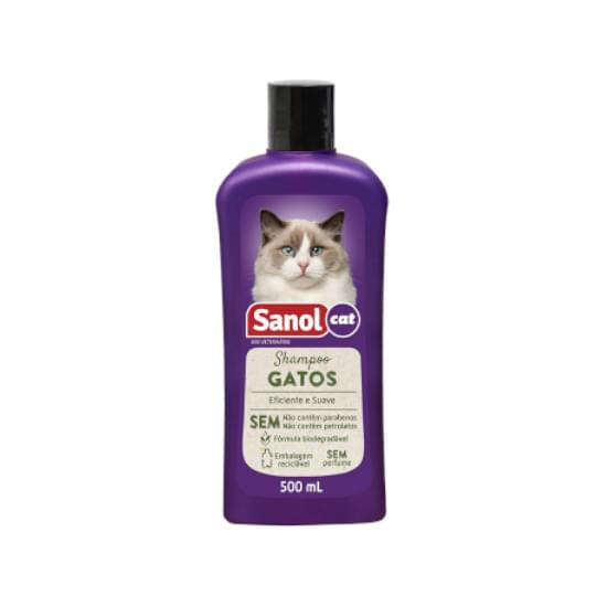 Imagem de Sanoldog shampoo 500ml gatos