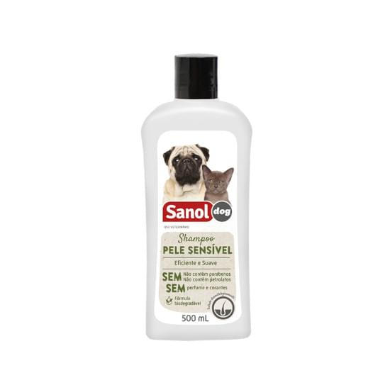 Imagem de Sanoldog shampoo 500ml pele sensivel