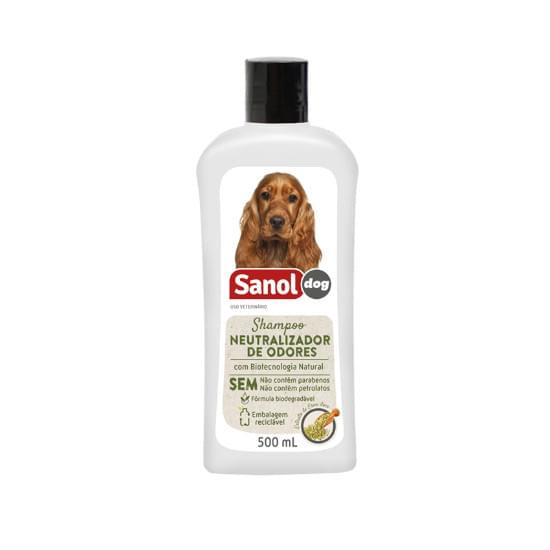 Imagem de Sanoldog shampoo 500ml neutralizador odores