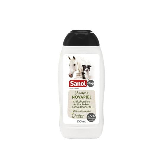 Imagem de Sanoldog shampoo 250ml novapiel