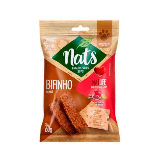 Imagem de Nats bifinho natural natlife 60g m12