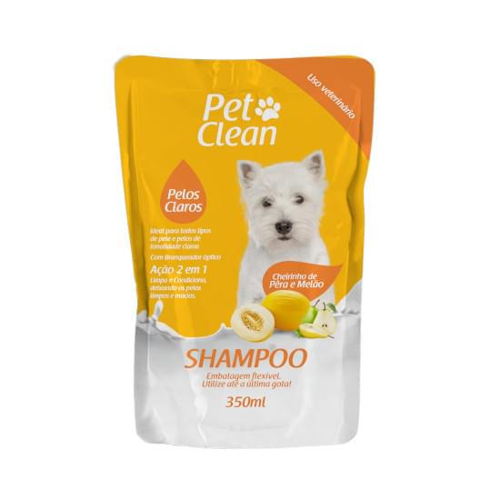 Imagem de Petclean shampoo 350ml pelos claros