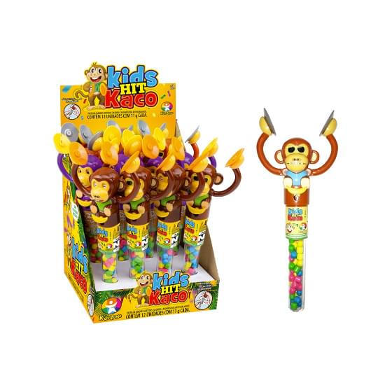 Imagem de Kids zone brinquedo com pastilhas kids kaco hit com 12 unidades