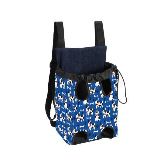 Imagem de Saks mochila de transporte 4 patas m azul