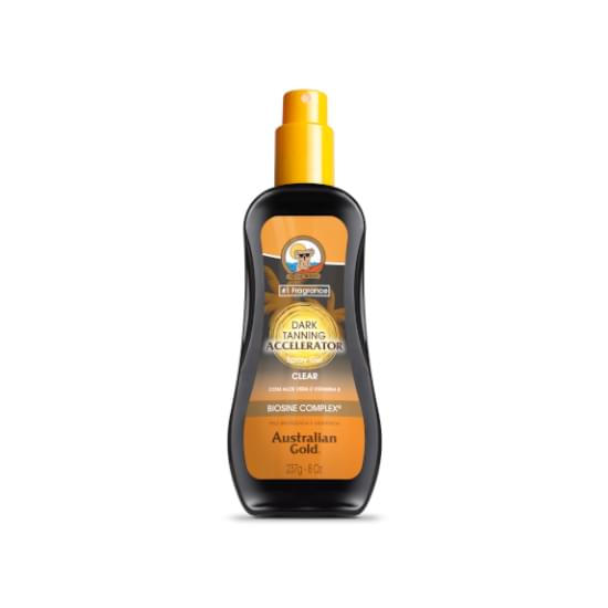 Imagem de Australian gold bronzeador spray gel dark tanning accelerator 237g