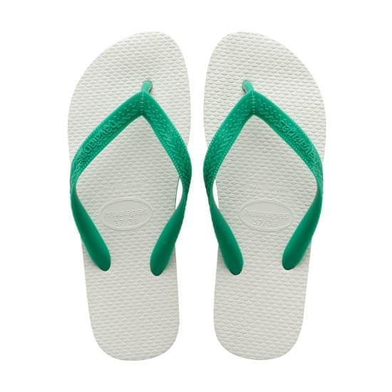 Imagem de Sandália havaianas unissex tradicional verde folha 33/34